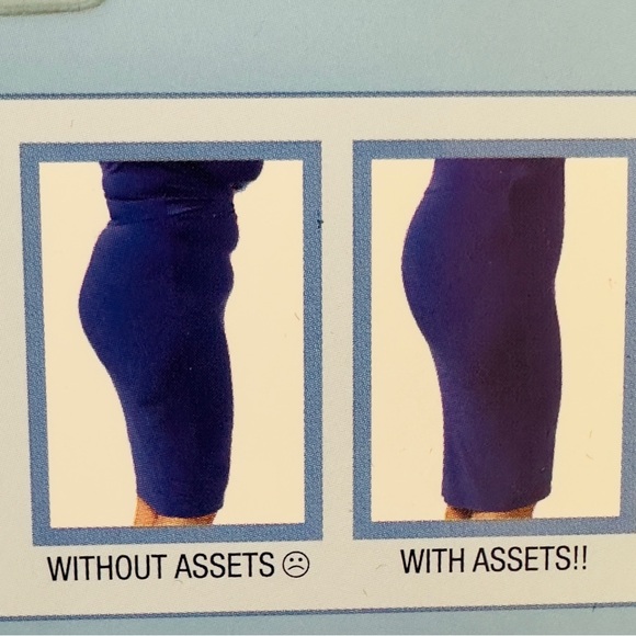 Assets by Sarah Blakely Hi-Waist Mid-Thigh Shaper by Spanx Nude Color     Size 3 - Picture 5 of 5